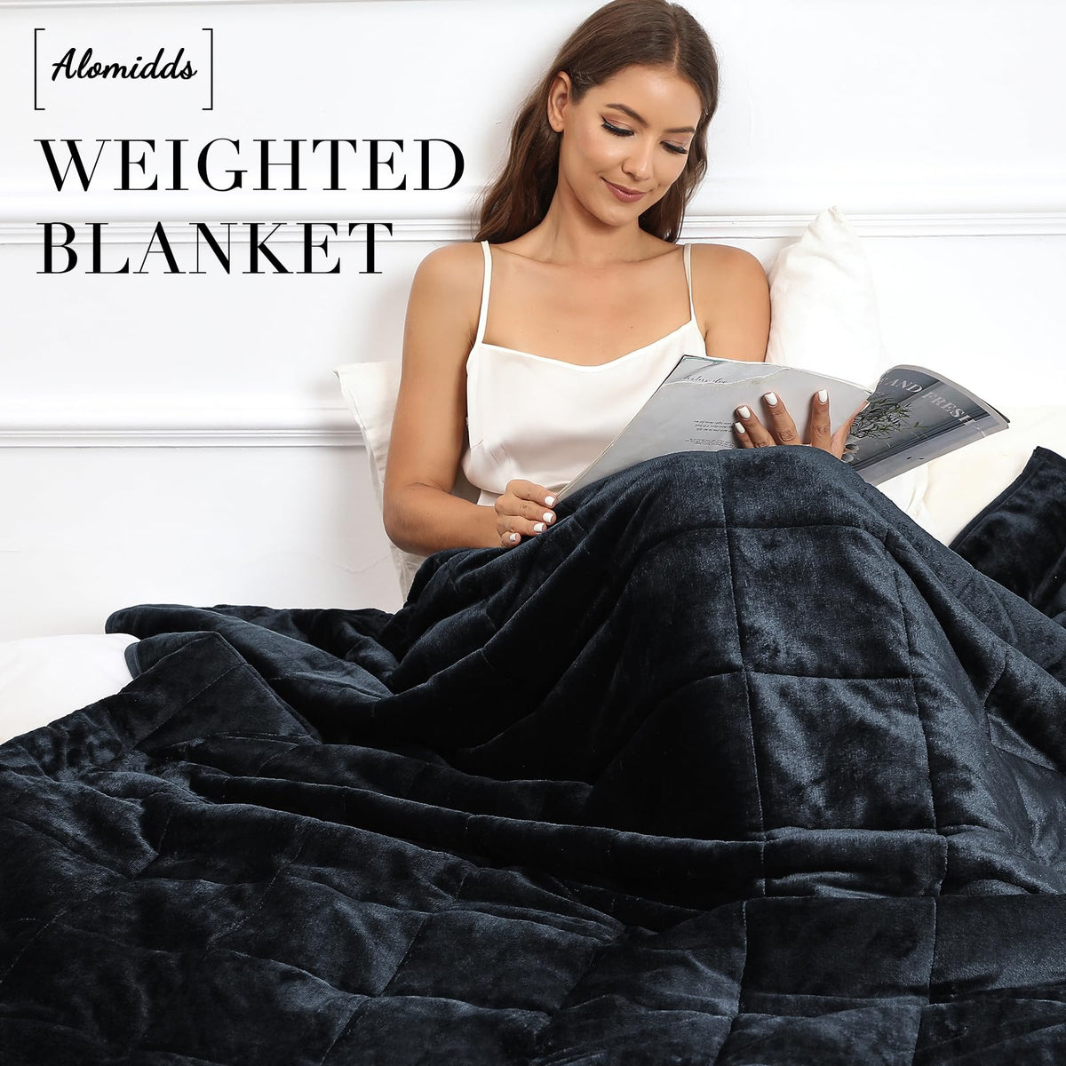 Alomidds easy care blanket is machine washable and dryer safe.