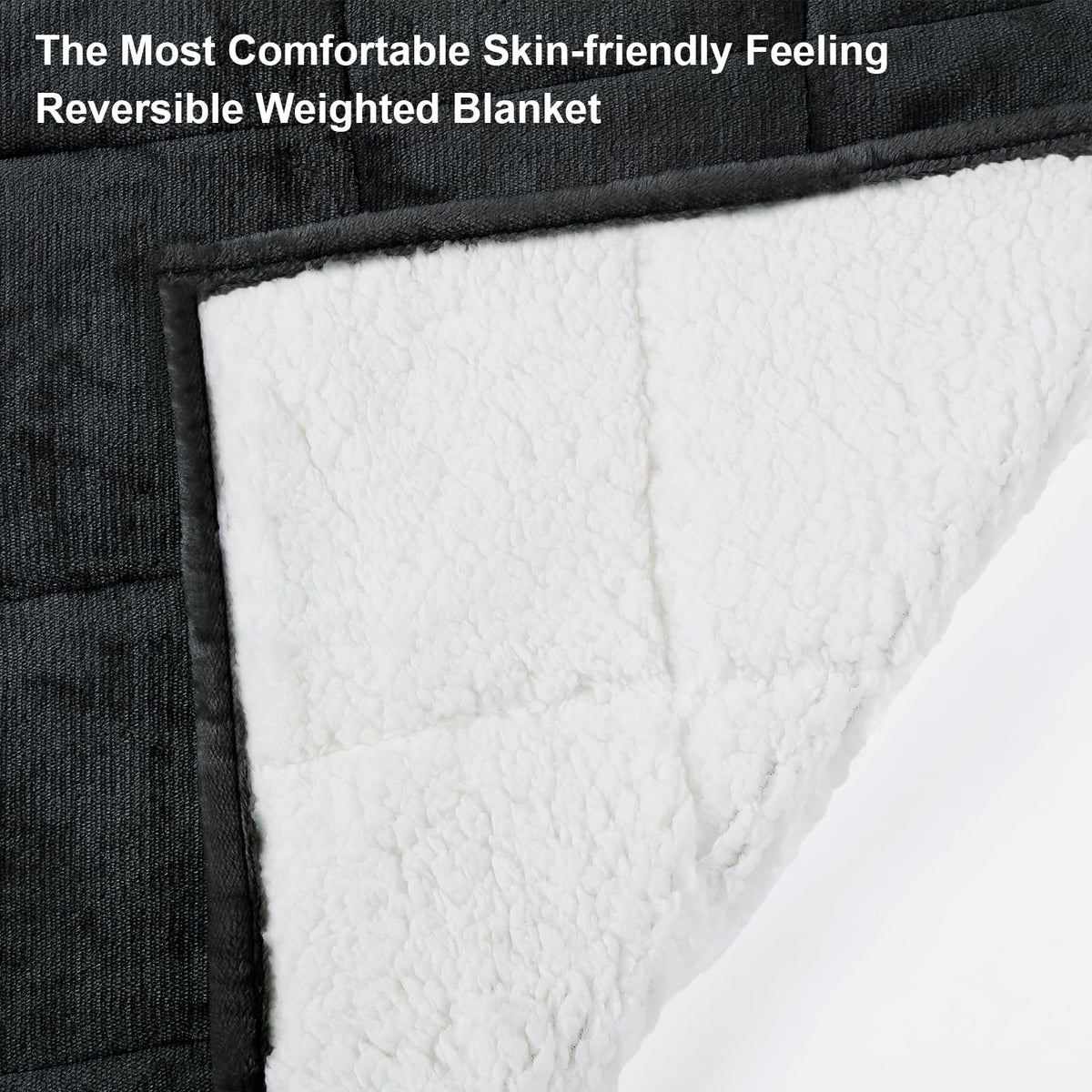 Alomidds soft flannel and Sherpa quilted blanket for all-season use.