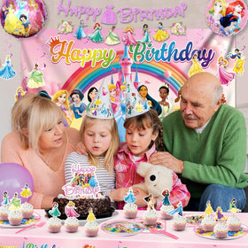 alotfs Princess cake picks and topper enhance desserts with themed detail