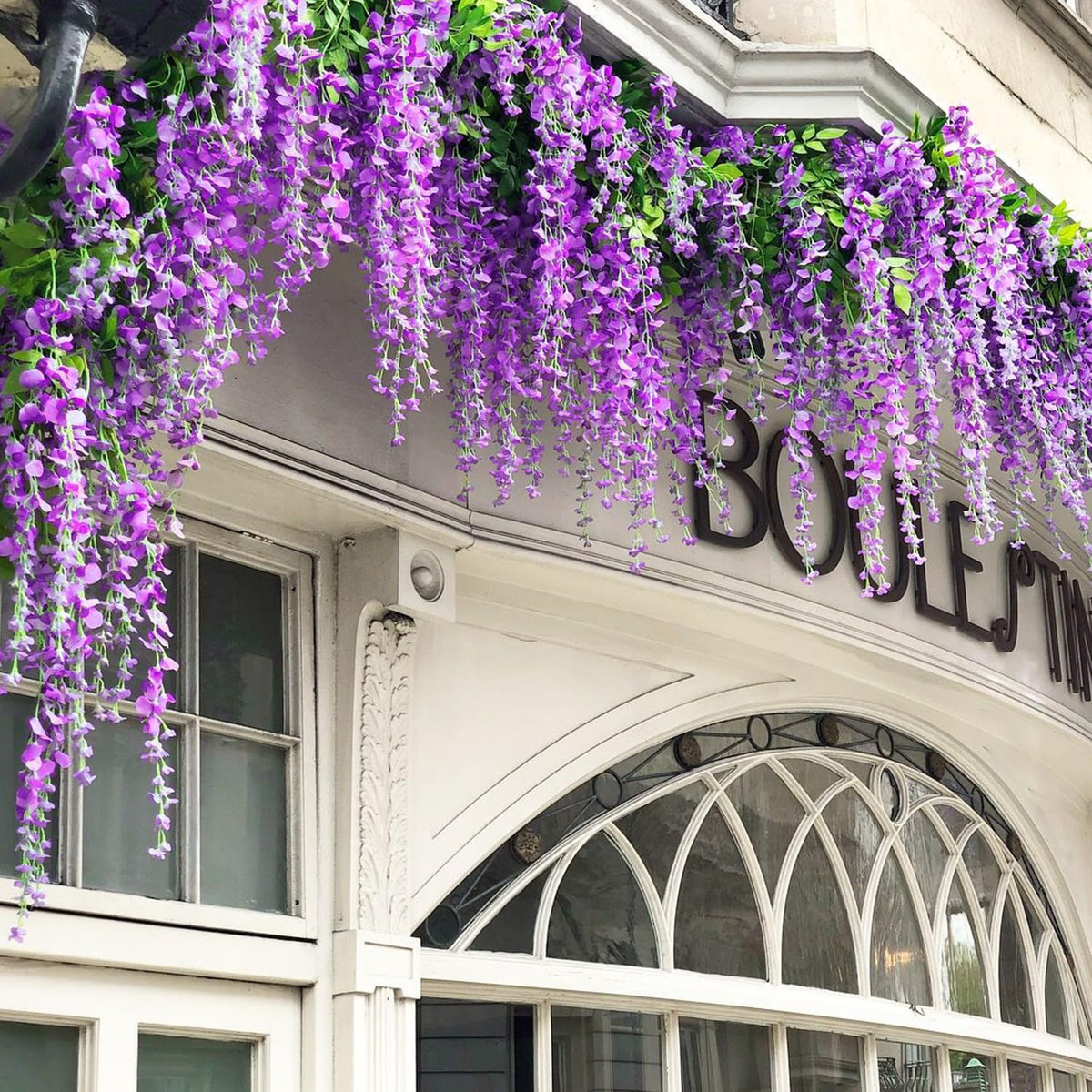 Alotiki wisteria garland for home and office displays