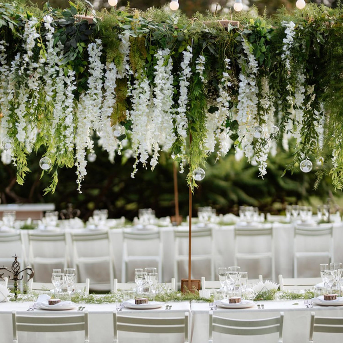 Alotiki Wisteria garland requires no watering or pruning.
