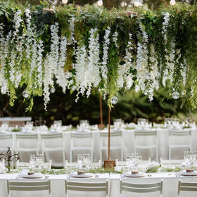 Alotiki Wisteria garland requires no watering or pruning.