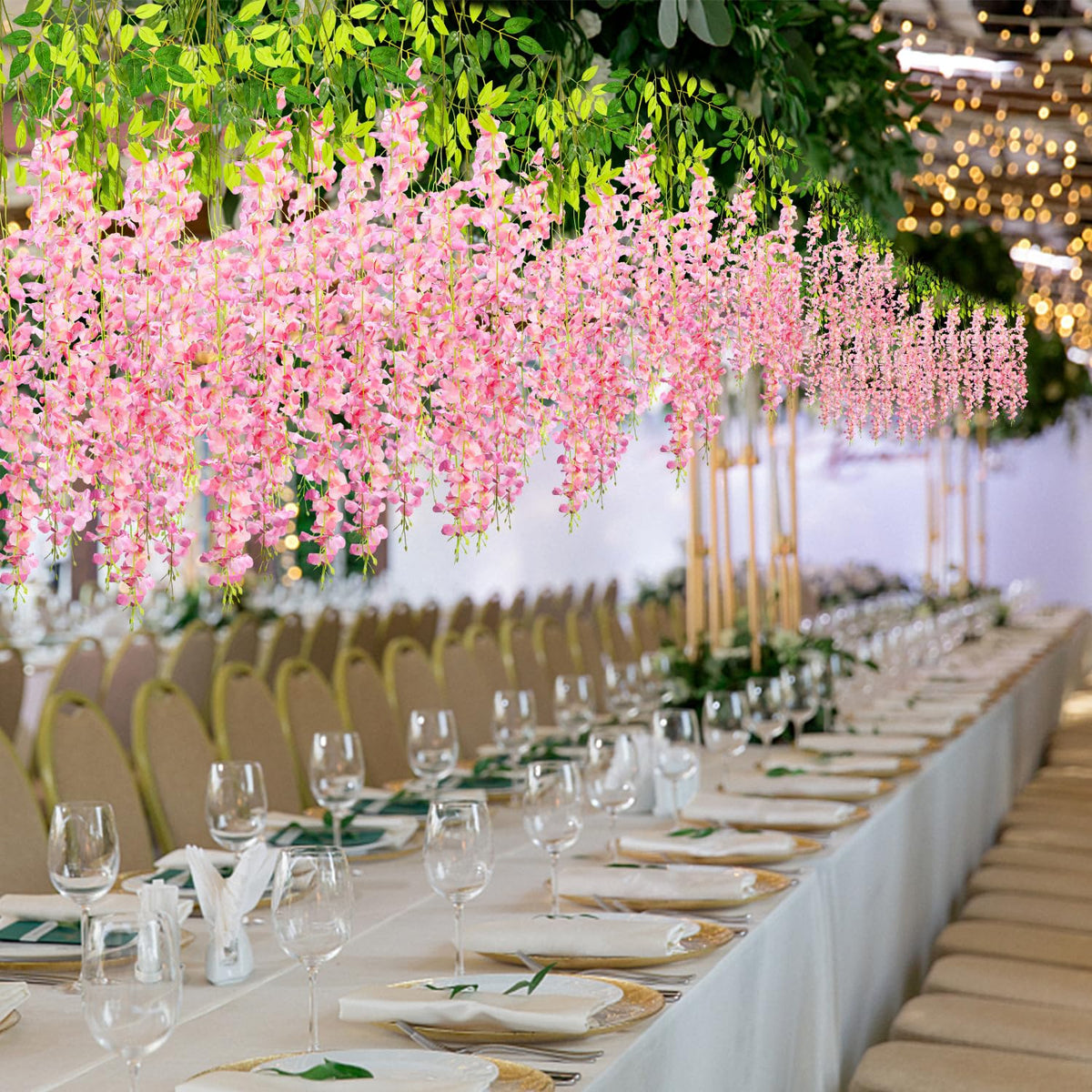 Alotiki Wisteria wedding decor idea for arches, centers, and parties.
