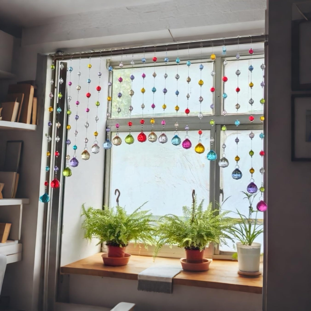 Alpengulen elegant window treatment adds style and soft color to a room.