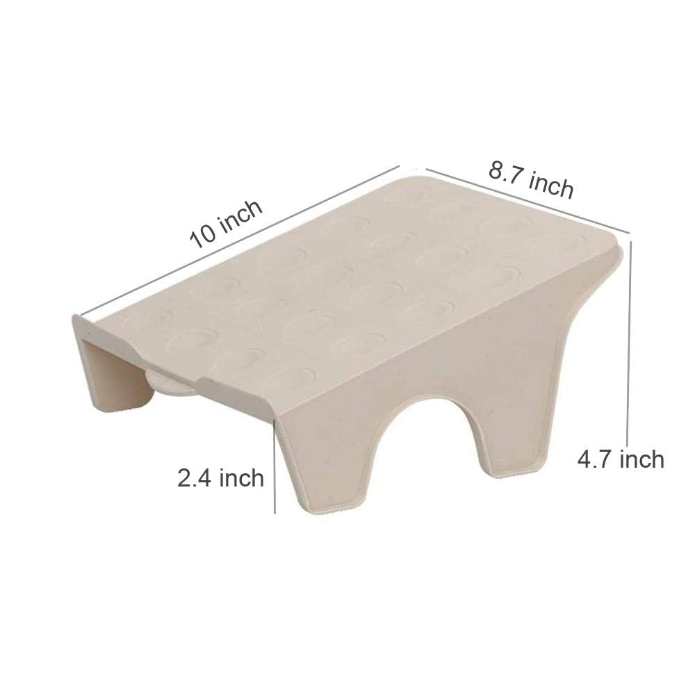 ALPENKOK fits sneakers and flats under 4.7 inches for compact storage.