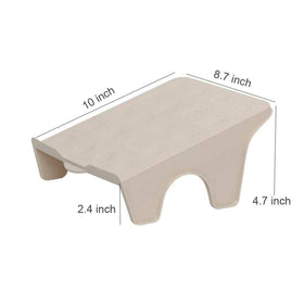 ALPENKOK fits sneakers and flats under 4.7 inches for compact storage.