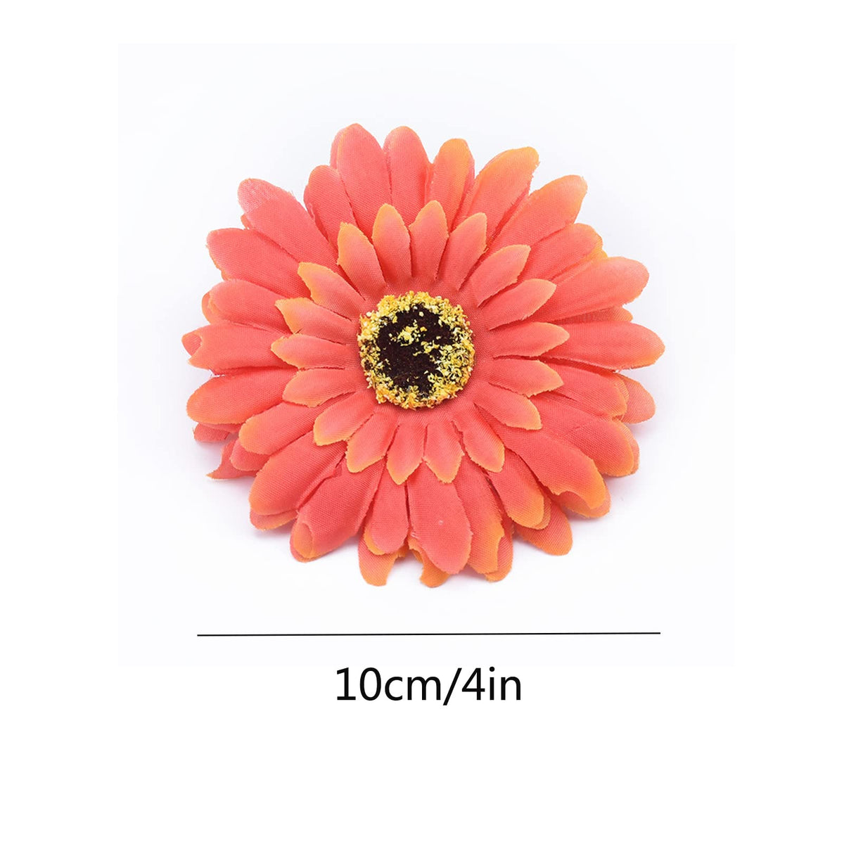 Alpertie artificial gerbera head silk for long-lasting wedding decor