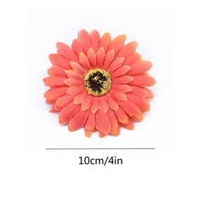 Alpertie artificial gerbera head silk for long-lasting wedding decor