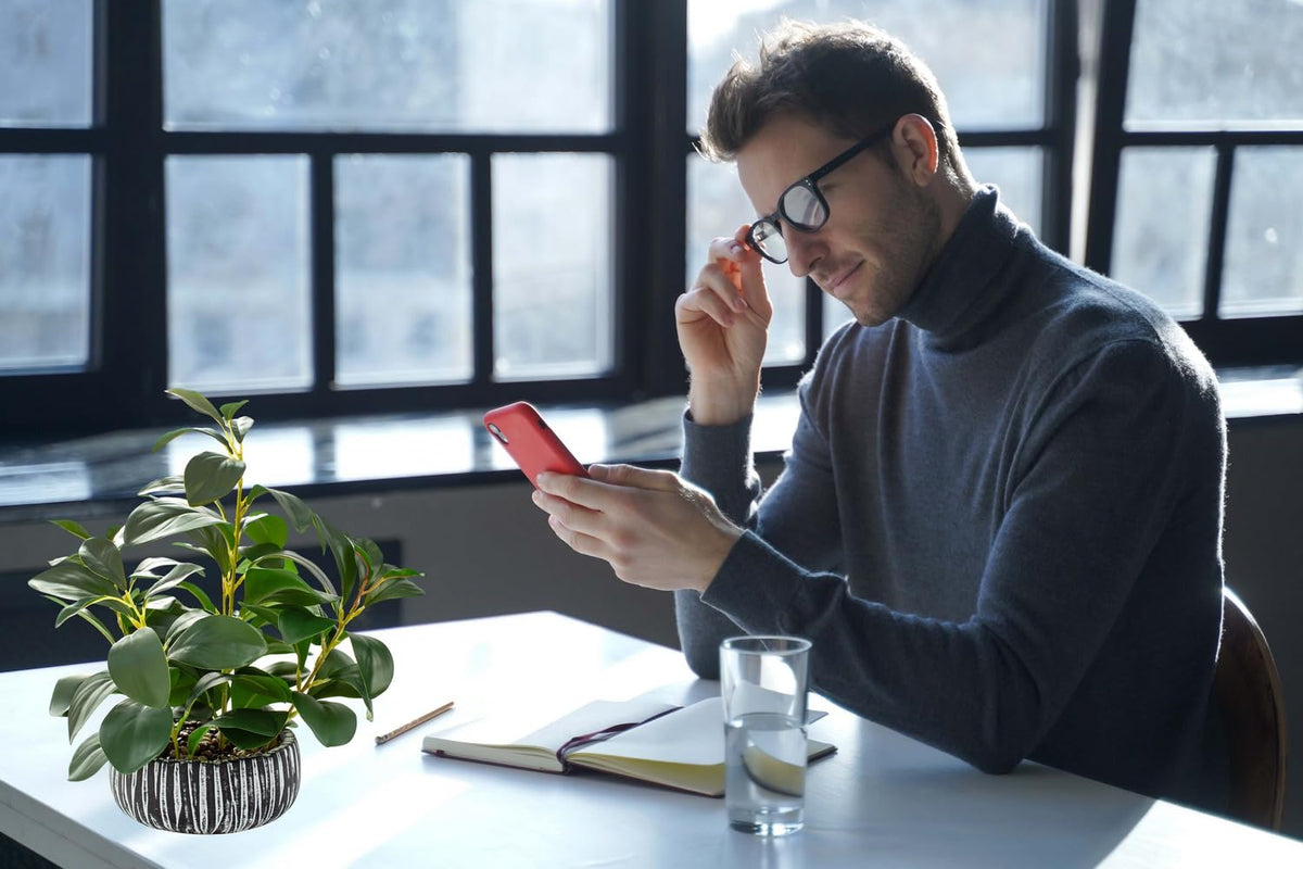 AlphaAcc compact plant on a desk showcases space-saving decor.