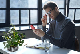 AlphaAcc compact plant on a desk showcases space-saving decor.