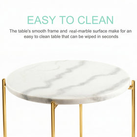 ALPOME versatile white marble pairs with various interiors.