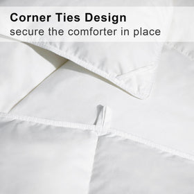 All-season warmth with breathable cotton blend supports comfortable sleep.