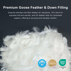 OEKO-TEX certified ALPSWAN bedding with safe, premium materials.