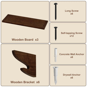 Alsonerbay versatile placement supports horizontal vertical or scattered wall layouts.