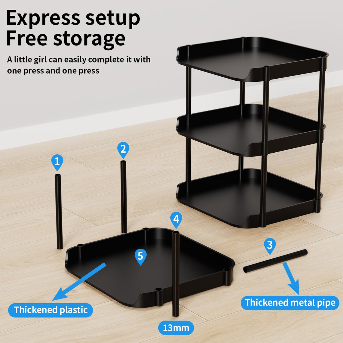 Altdnmaf six-tier flexible configuration options for different spaces