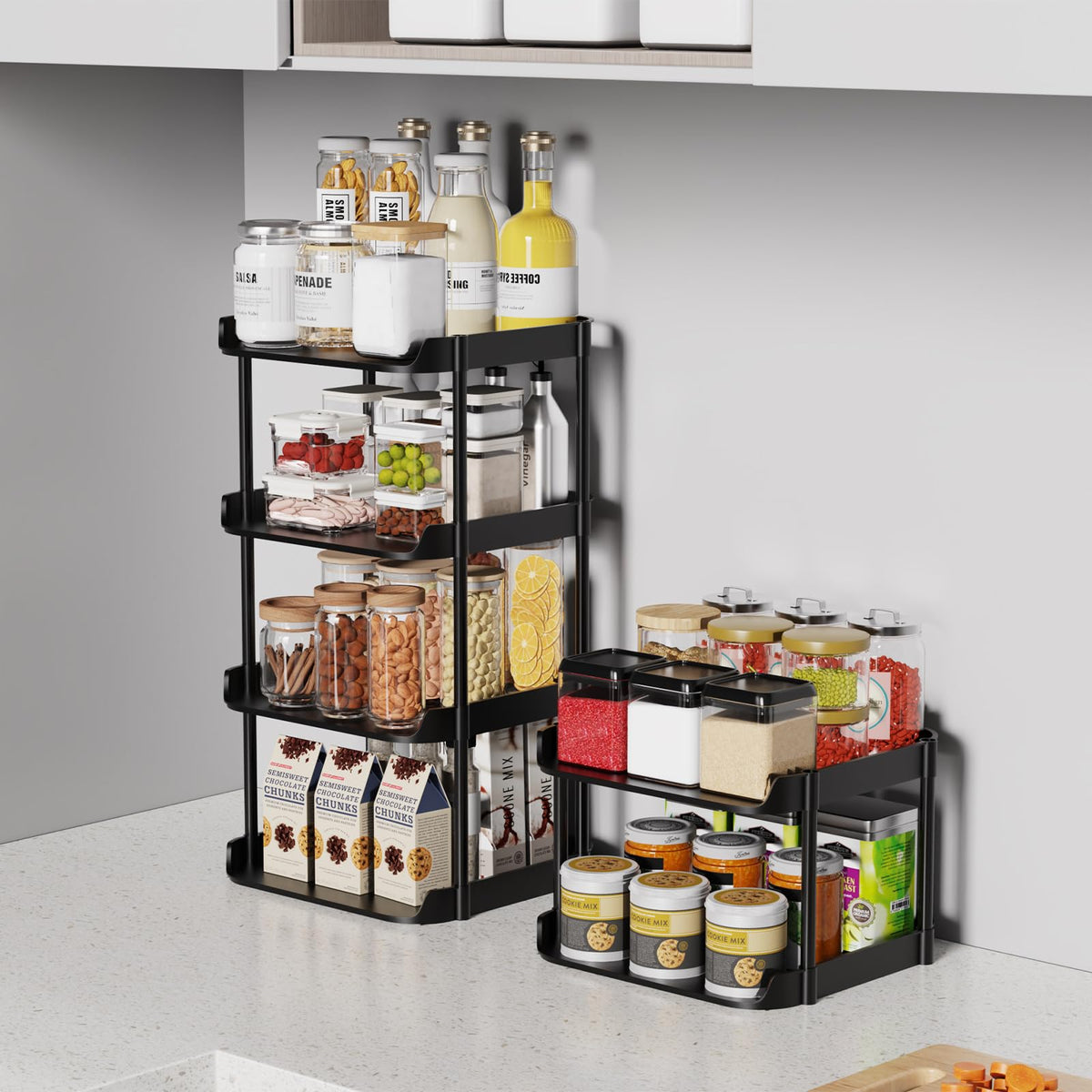 Altdnmaf slim-space hallway corner storage demonstrated in a compact area
