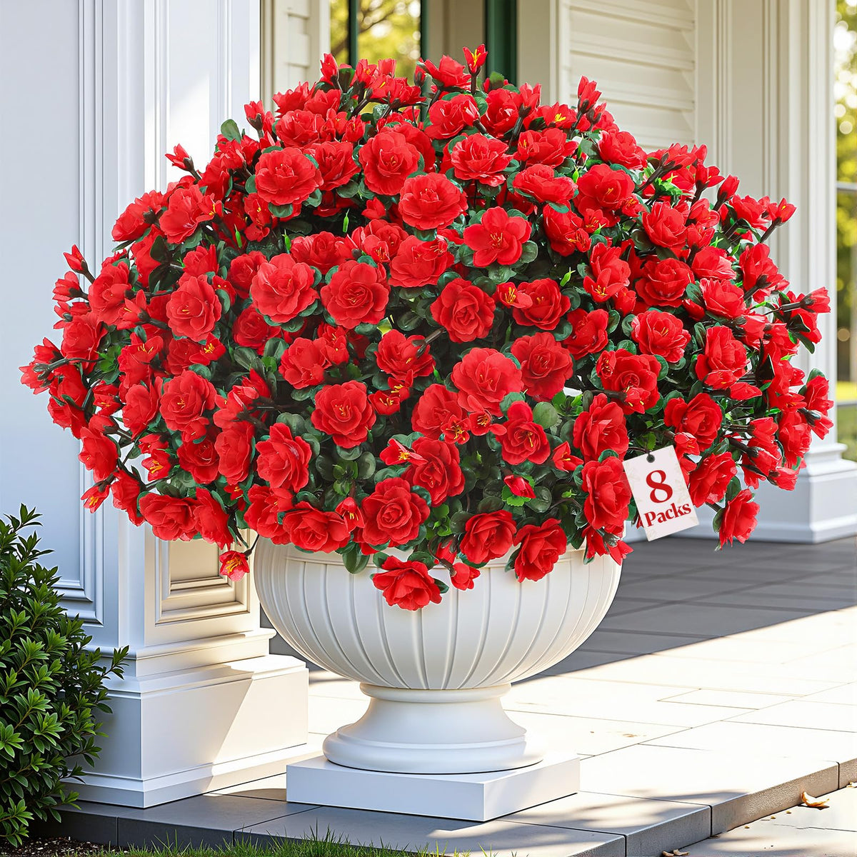 Alupssuc 8 large outdoor camellia bundles for an easy yard display.