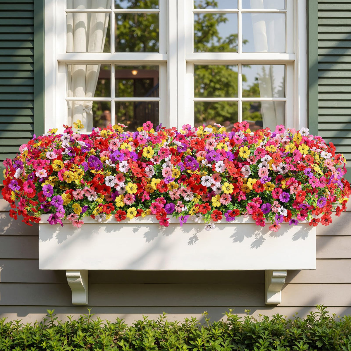 Alupssuc 13-inch tall blossoms offer scalable height for table centers and window boxes