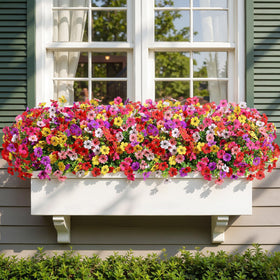 Alupssuc 13-inch tall blossoms offer scalable height for table centers and window boxes
