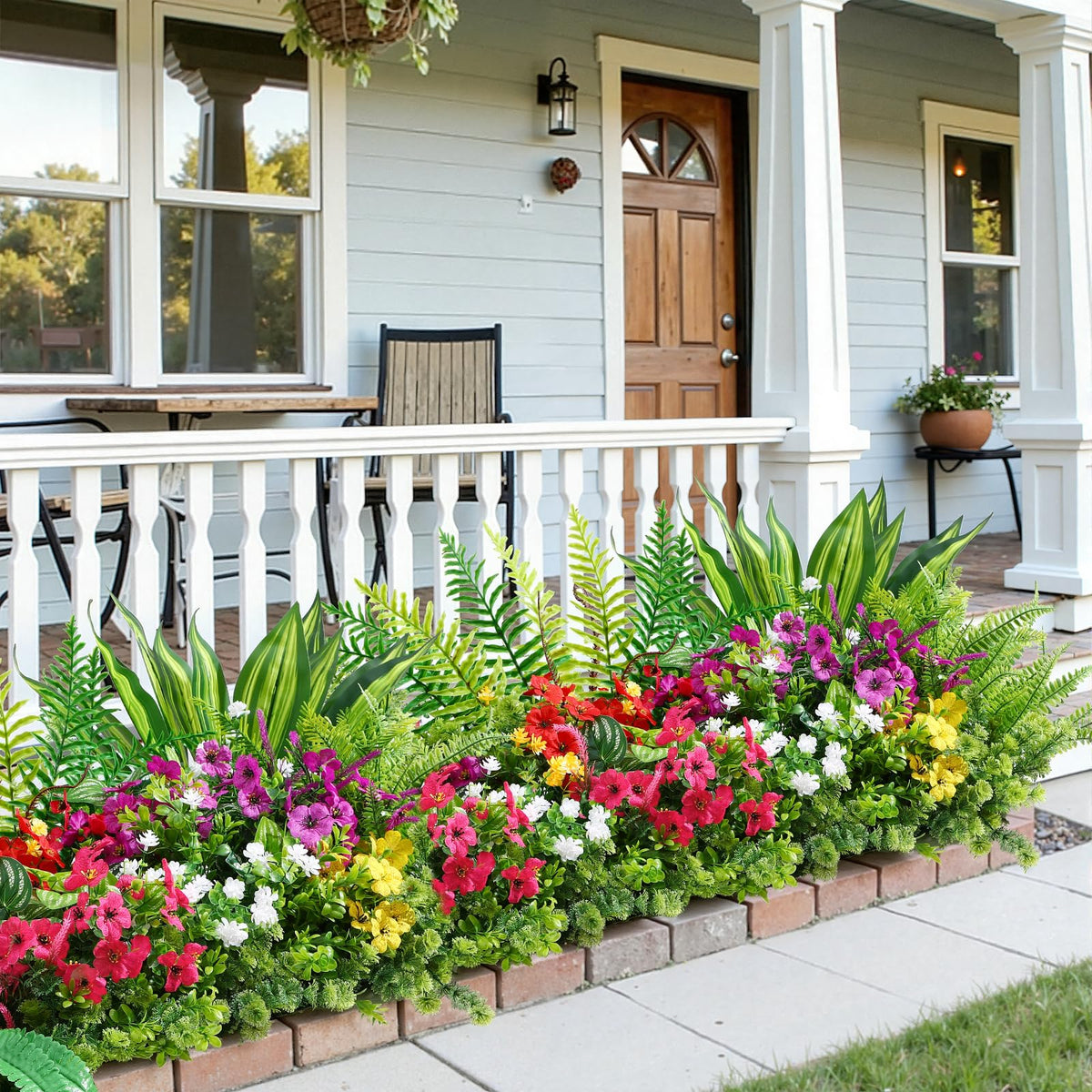 Alupssuc diy wreath bouquet setup highlights flexible stems for craft projects.