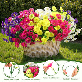 Alupssuc flexible stems allow custom shaping for planters.