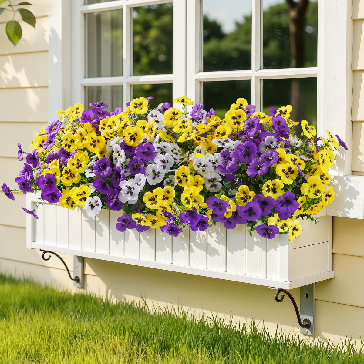 Alupssuc flexible stems allow custom shaping for planters, rails, and window boxes