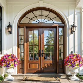 Alupssuc outdoor daisies rugged, weatherproof for patios and balconies