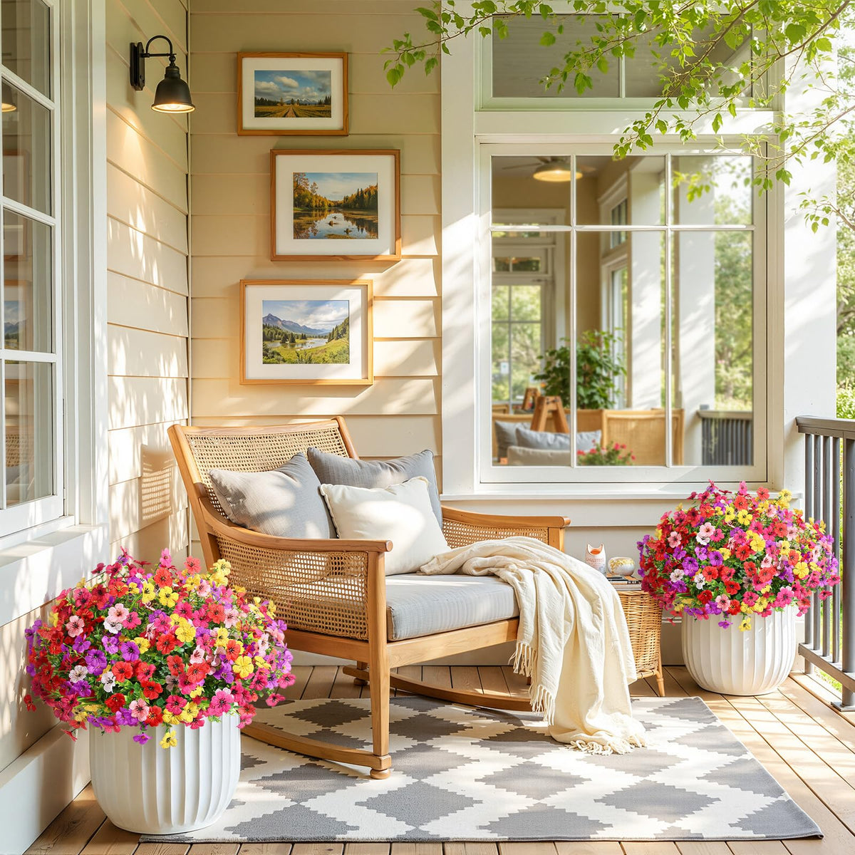 Alupssuc provides privacy near ground floors with lush-looking greenery