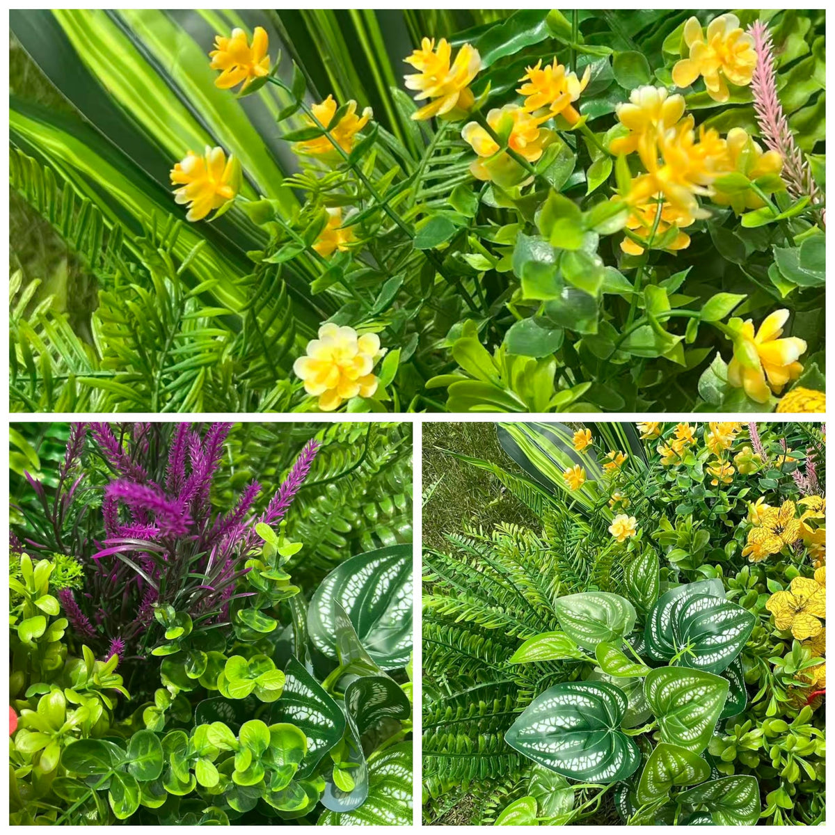 Alupssuc realistic greenery with color gradient adds life to any space.