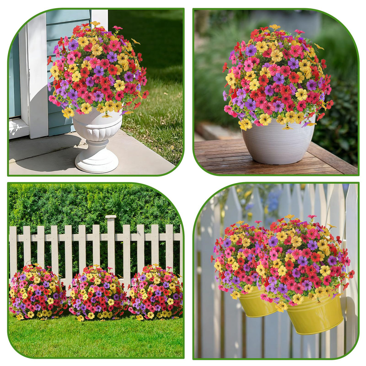 Alupssuc easy, tool-free setup for topiary display