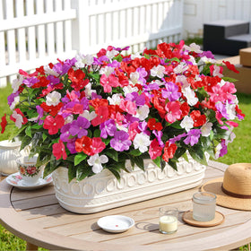 Alupssuc UV-resistant fade-proof design stands up to sunlit spaces.