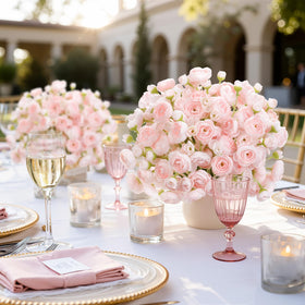 Alupssuc dust-resistant silk blooms suit home and event decor.