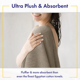 Alusa Home towel demonstrates high absorbency and quick-drying performance
