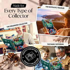 Alvorn Postcard Album travel-ready organization ideal for memories on the go.