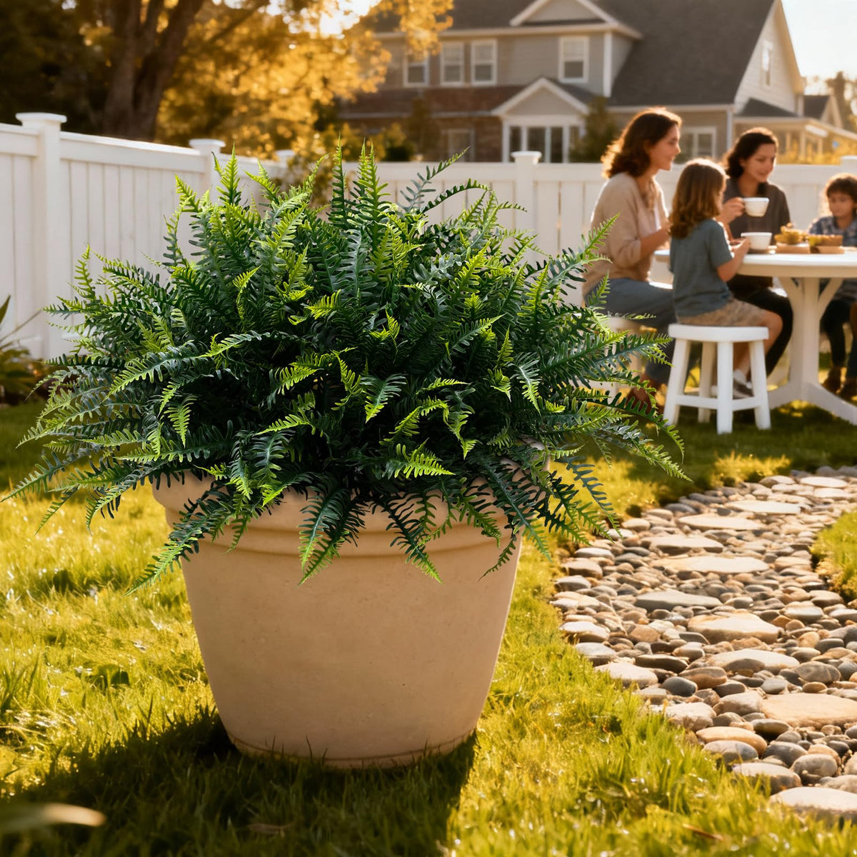 Alyptus bundled artificial plants for porch and patio keep spaces vibrant.