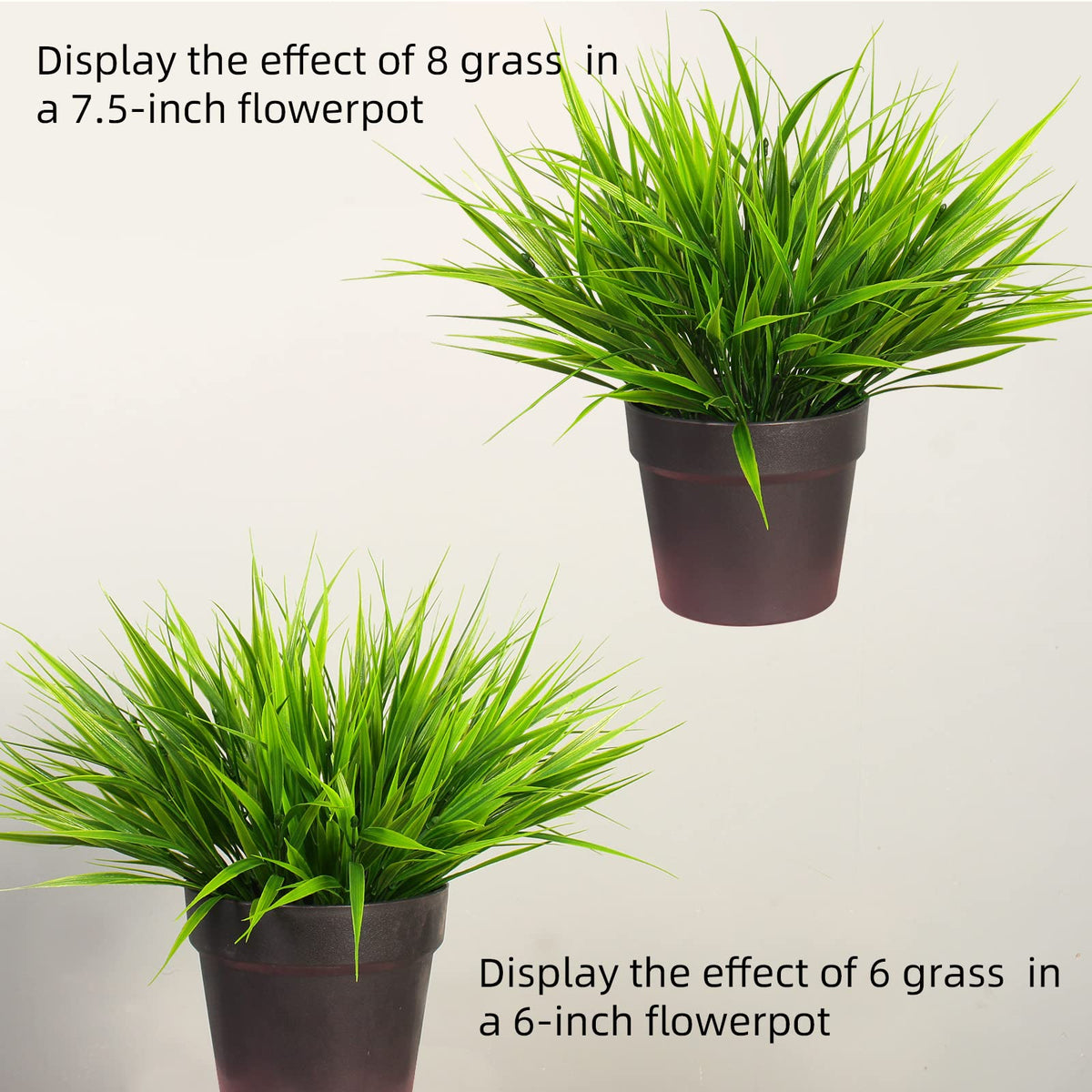 Alyptus faux shrubs add lush greenery to window boxes and planters.