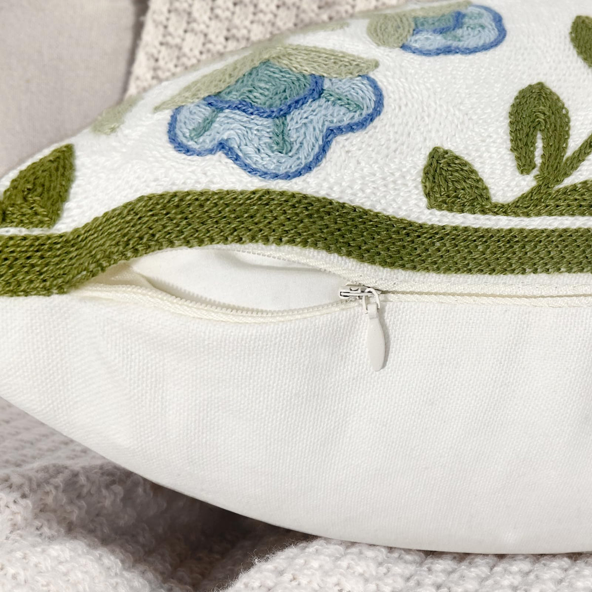 Alysheer bedside pillow cover brightens bedroom ambiance