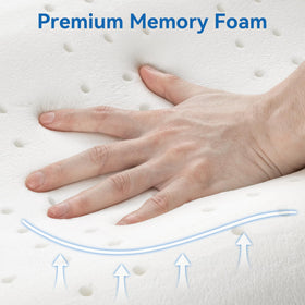 AM AEROMAX pillow provides contour neck support for back sleepers
