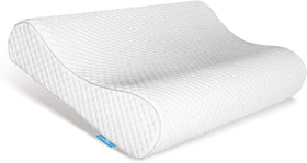 AM AEROMAX contour pillow with two-height design for neck support