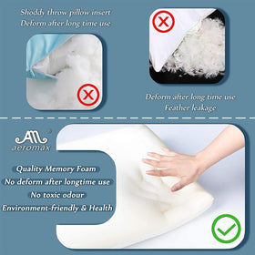 AM AEROMAX heavy-duty insert supports daily use without flattening.