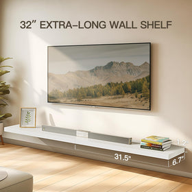 AMADA HOMEFURNISHING easy-install shelves with hardware enable quick setup