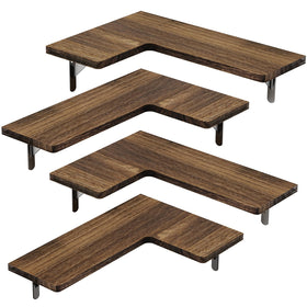 AMADA HOMEFURNISHING kitchen bathroom organization on wall shelves for tidy spaces.