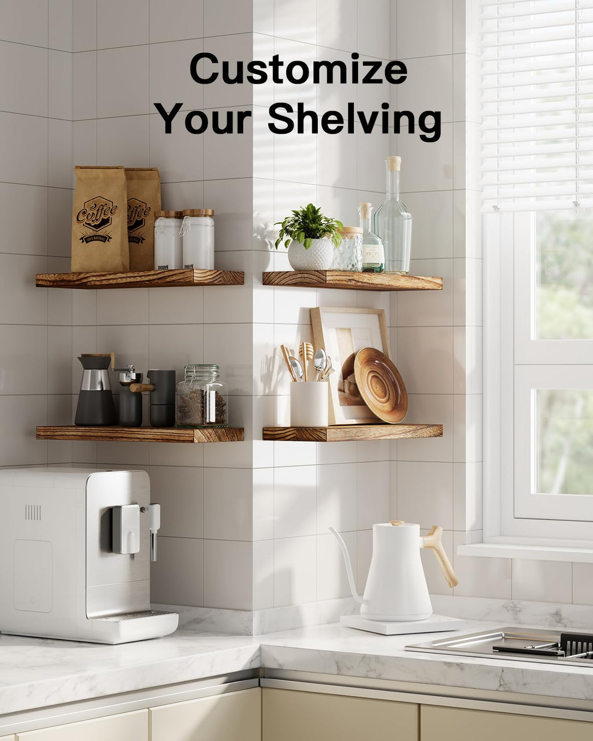AMADA HOMEFURNISHING floating shelves bathroom organizer for towels and toiletries
