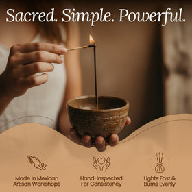 Amae incense in a calm yoga space, enhancing focus and mindful practice.