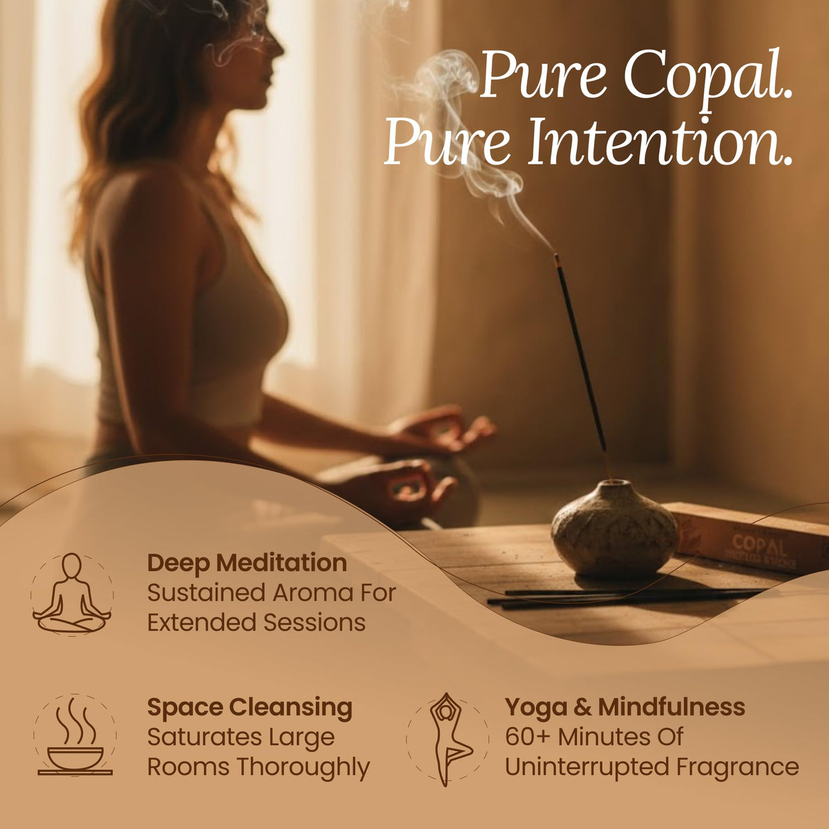 Amae incense box packaging displayed for premium gifting and ritual use.