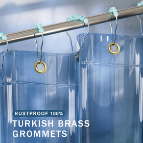AmazerBath brass grommets 12-pack resist rust for lasting hangs