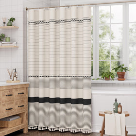 AmazerBath curtain in use adds calm, spa-like charm.