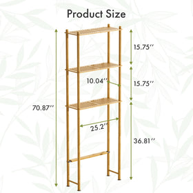 AmazerBath durable bamboo construction supports daily use with natural finish.