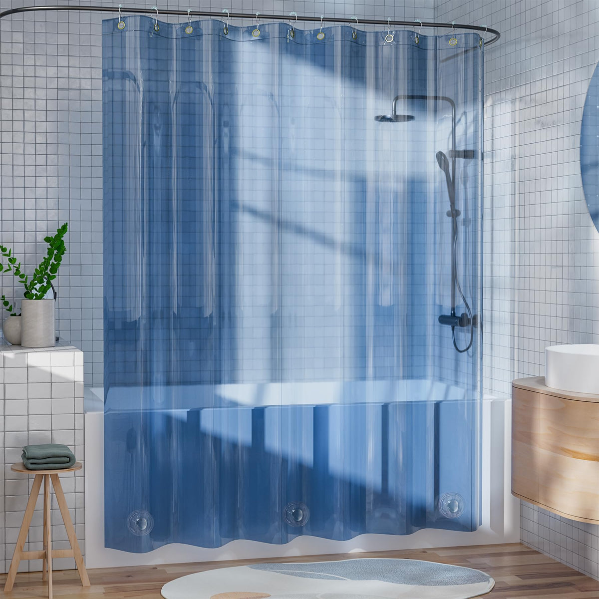 AmazerBath easy wipe-clean care maintains freshness between uses