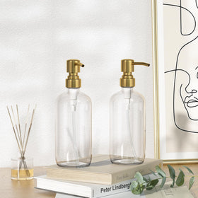 AmazerBath versatile dispenser suitable for kitchen and bathroom decor